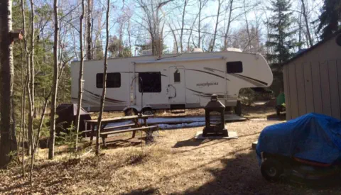 Michel Point Campground Double Sized Camping Sites